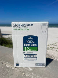 Load image into Gallery viewer, 12 oz Foam Cups
