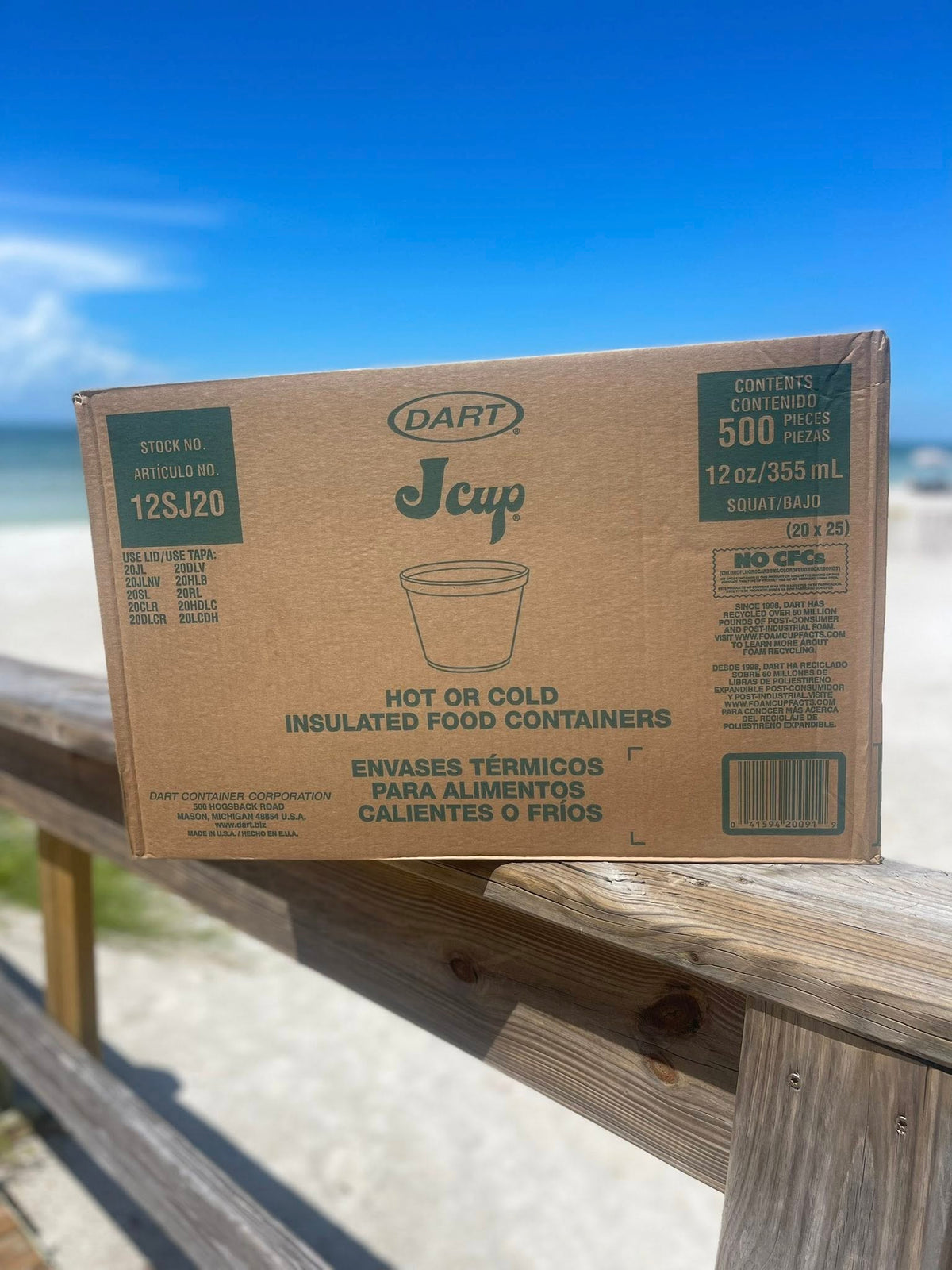 12 oz Foam Bowl  500 / Case