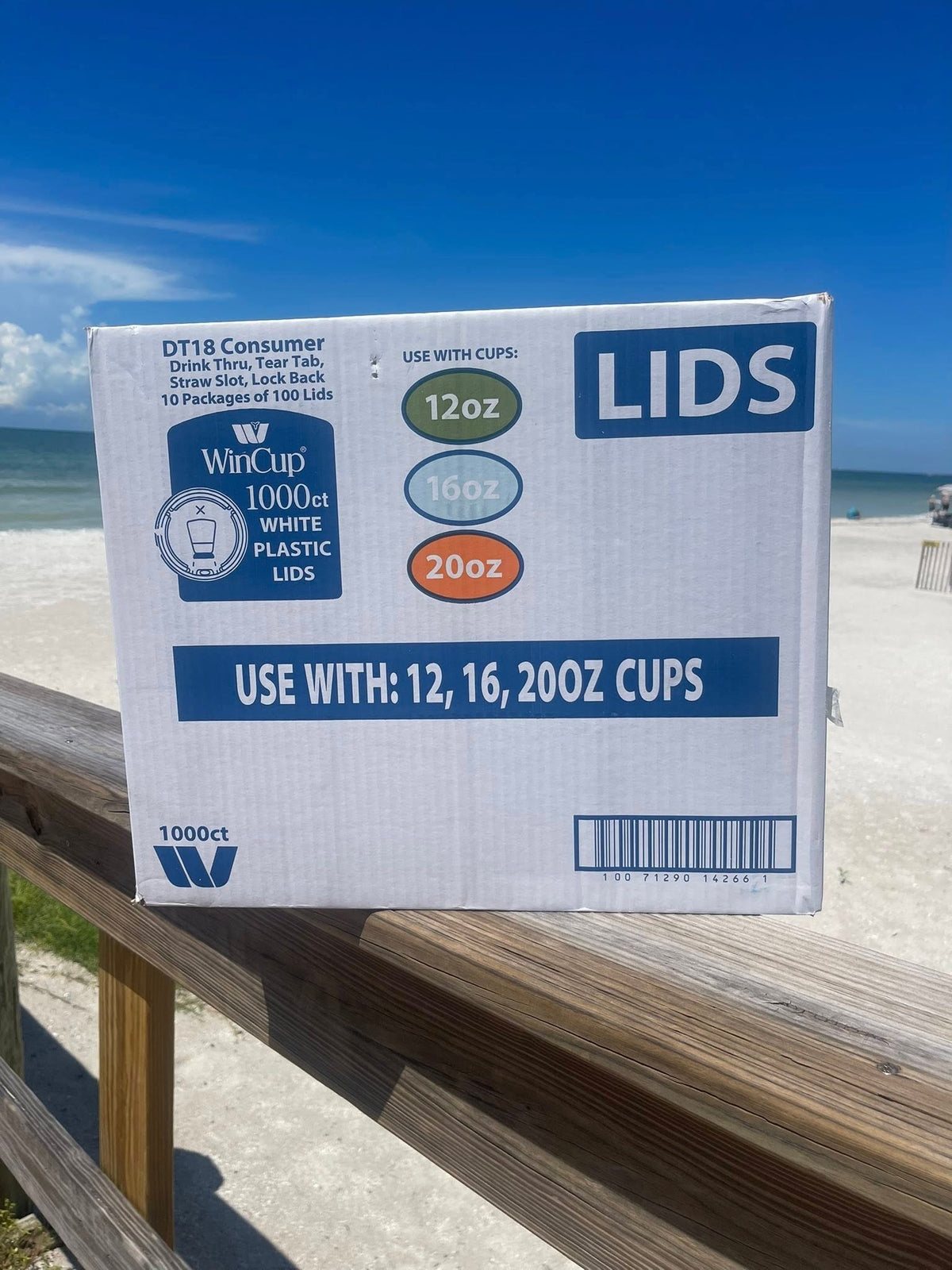 12 oz Foam Cup Lid  1000 / Case