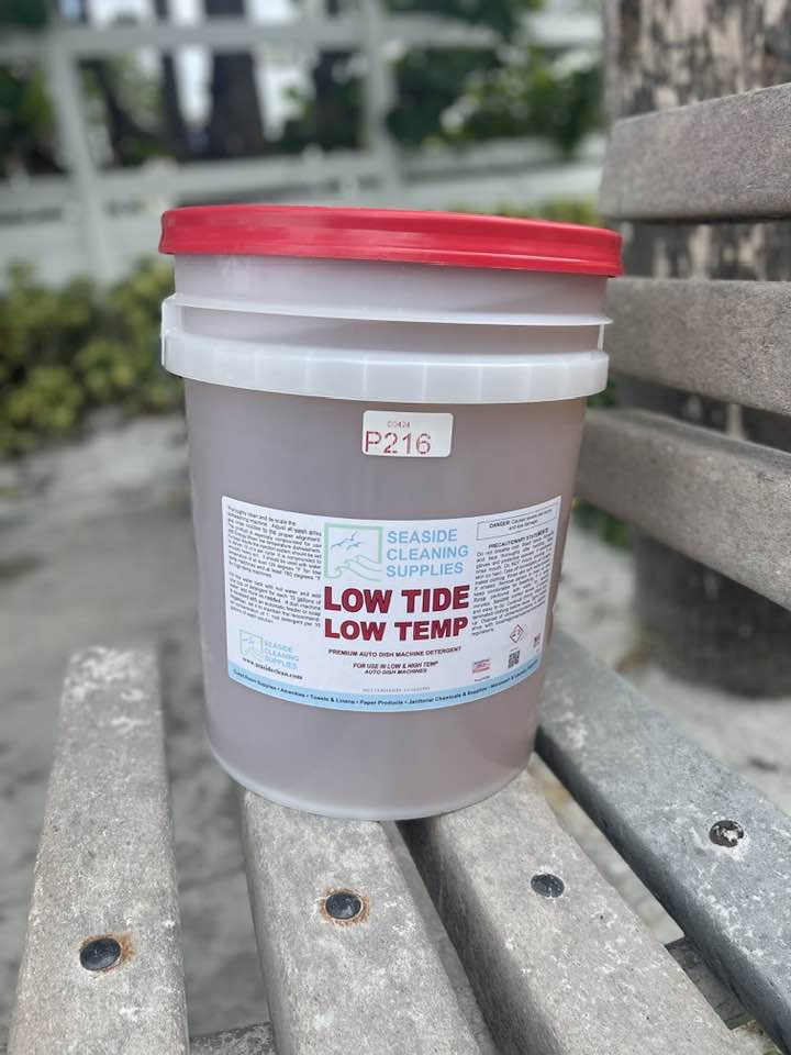 Low Tide Low Temp Auto Machine Detergent 5 Gallon Bucket