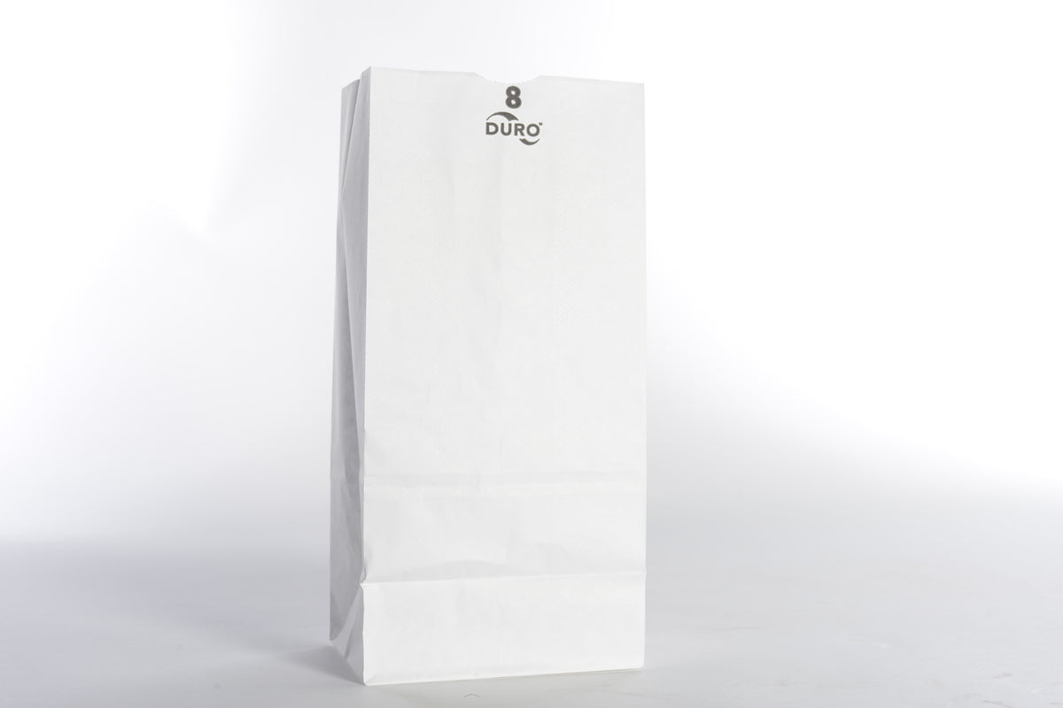 Duro 8# Standard 35# Basis SOS Bag White 6.13 x 4.13 x 12.44