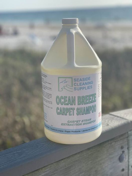 Ocean Breeze Carpet Shampoo (Case of 4/1 Gallons)