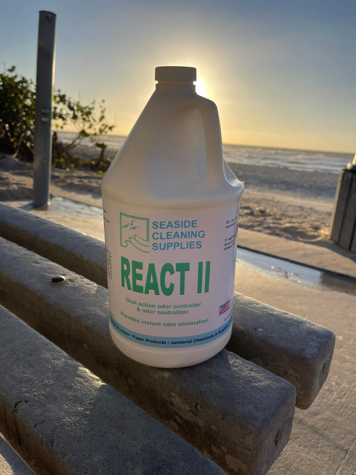 React ll Enzyme Deodorizer  4 gal / case