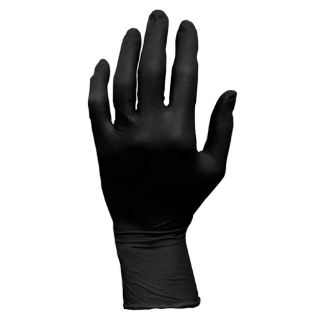 Nitrile Glove Black Powder Free 10 / 100 Case