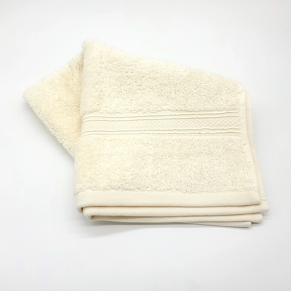 Oxford Vicenza 100% Ringspun Cotton Dyed Ivory Handtowel W/ Dobby Border & Dobby Hem 16x30 10 DZ / Case (1 Case)
