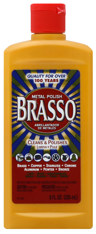 Brasso Multipurpose Metal Polish 8 oz. 8 / Case (1 Case)