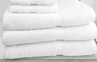 Load image into Gallery viewer, Oxford Gold Dobby Towel Collection White 86% Cotton / 14% Polyester with 100% Cotton Loops W/ Dobby Border (2-25 DZ  / Case)
