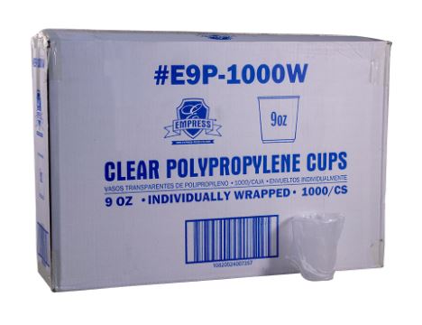 9 Oz Wrapped Cup 1000 / Case (1 Case)