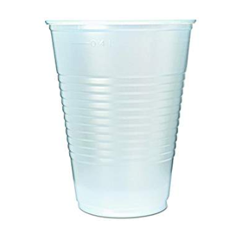 9508032 / RK16 Fabri-Kal 16oz. RK Translucent Cup 8.7 Grams 20 / 50 Case (1 Case)