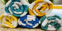 Load image into Gallery viewer, Oxford 2x2 Cabana Pool Towels Collection 100% 2 Ply Ringspun Cotton Yarn Vat Dyed 2x2 Cabana (2-3 DZ  / Case)
