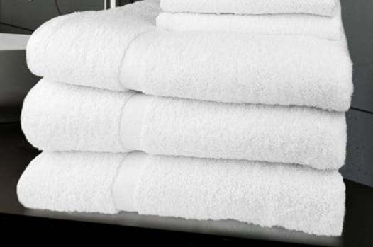 Oxford Gold Cam Towel Collection White  86% Ringspun Cotton / 14% Polyester W/ 100% Ringspun Cotton Loops W/ Cam Border (3-25 DZ  / Case)