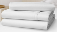 Load image into Gallery viewer, Oxford T200 Superblend Bed Linen White 60% Cotton/ 40% Polyester T200 Mercerized (1 DZ / Case)
