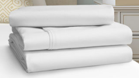 Oxford T250 Satin Bed Linen White 60/40 Cotton / Polyester Plain Weave Satin Bed Linen T250 Mercerized